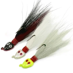 Anzuelos Jigging con cola de pez Free Fisher – Agua dulce y salada