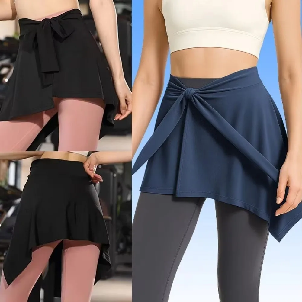 Falda de yoga secado rápido antideslizante con tirantes ajustables - imagen 4