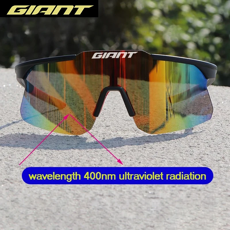 Gafas de ciclismo GIANT antivaho y antirrayaduras con lentes HD - imagen 3