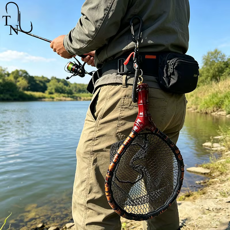 Sacadera TN15 para Pesca a Mosca – Marco de Bambú