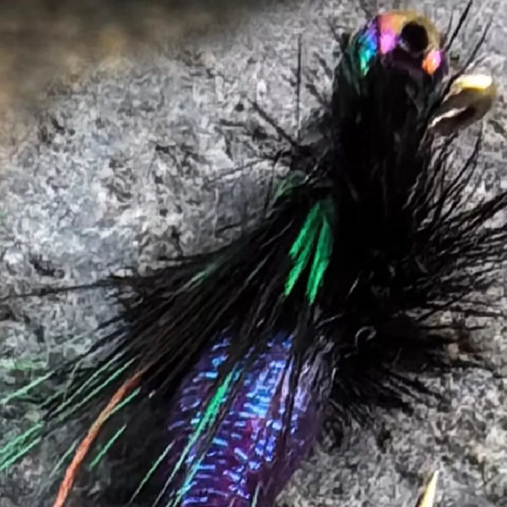 Moscas de trucha bionicas con doble gancho y spinner - imagen 4