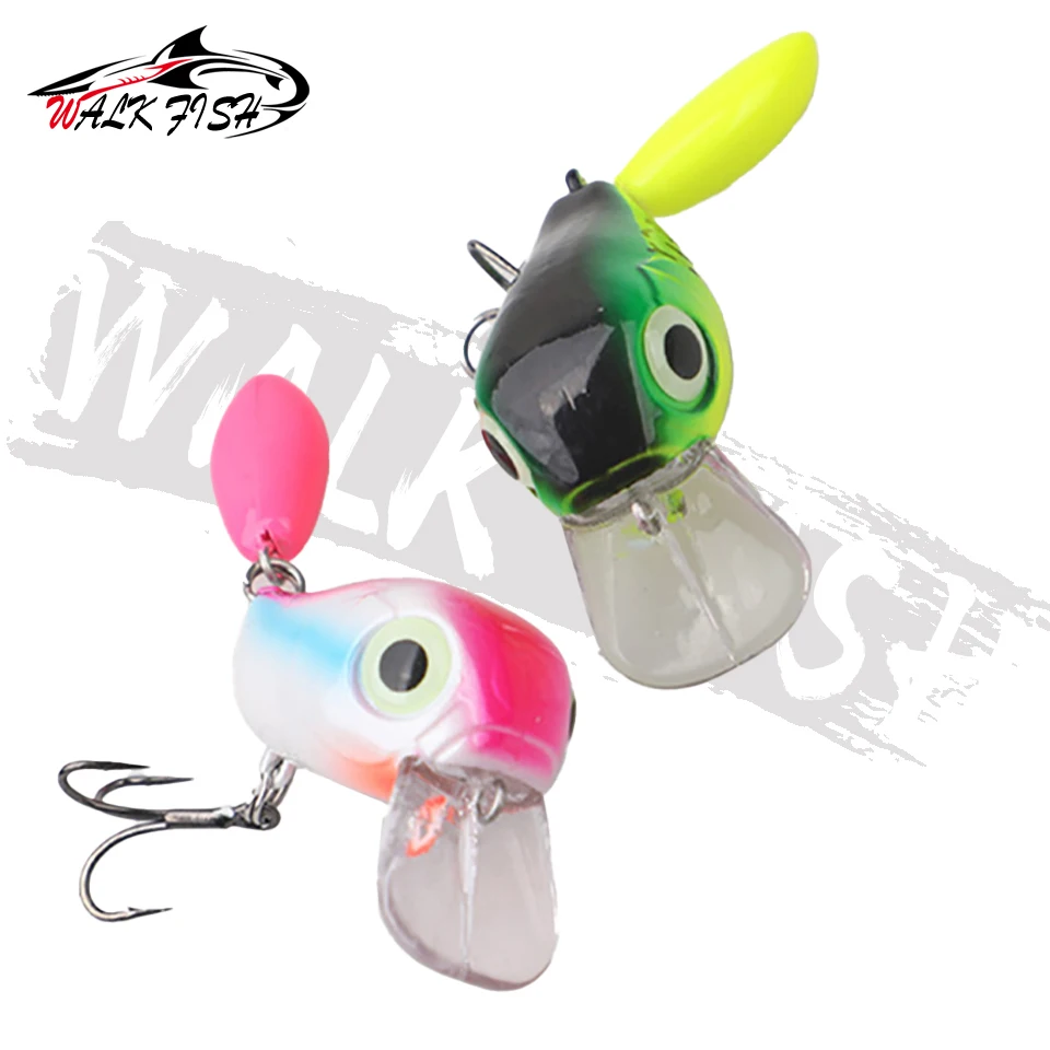 WALK FISH crankbait flotante para lubina y trucha, señuelo duro - imagen 2