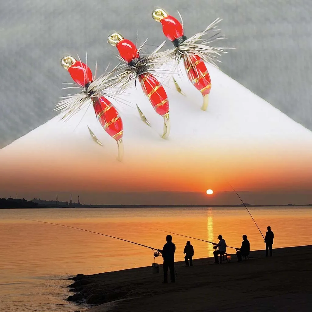 Ganchos para pesca con mosca: ninfas atadas a mano para trucha - imagen 5