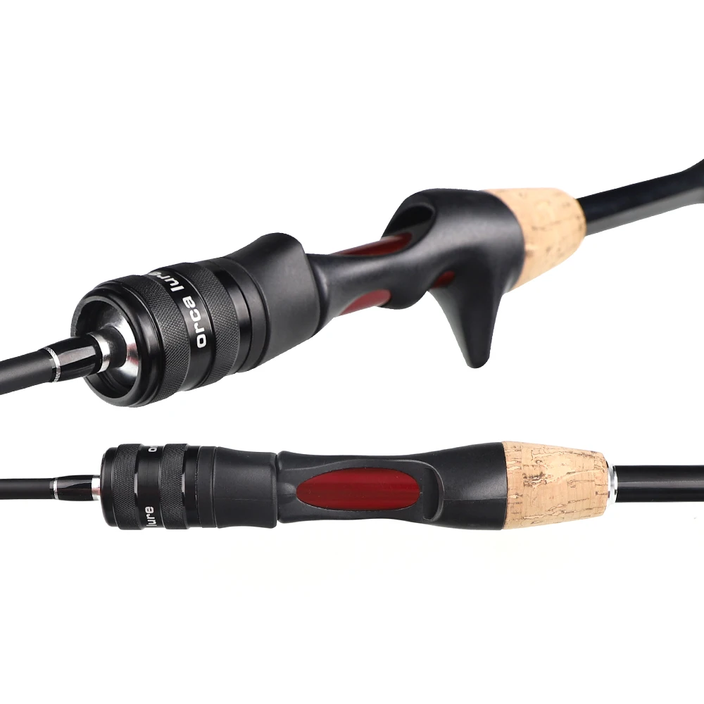 Caña ultraligera FISHINGFANS ORCA UL con punta sólida para spinning - imagen 5