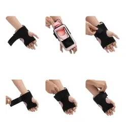 Brazalete deportivo resistente al agua y al sudor, correa ajustable