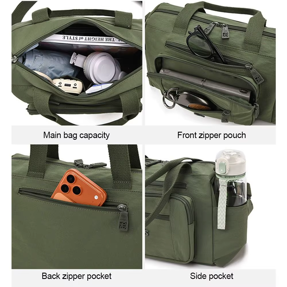 Bolso Bandolera Mujer Impermeable – Gran Capacidad para Exterior y Viaje