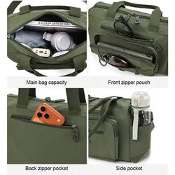 Bolso Bandolera Mujer Impermeable – Gran Capacidad para Exterior y Viaje