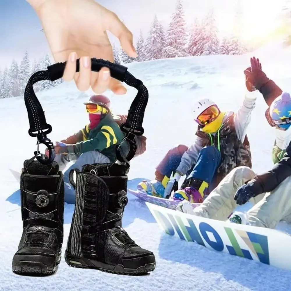 Correa ajustable nailon para botas de esquí y patines de hielo - imagen 4