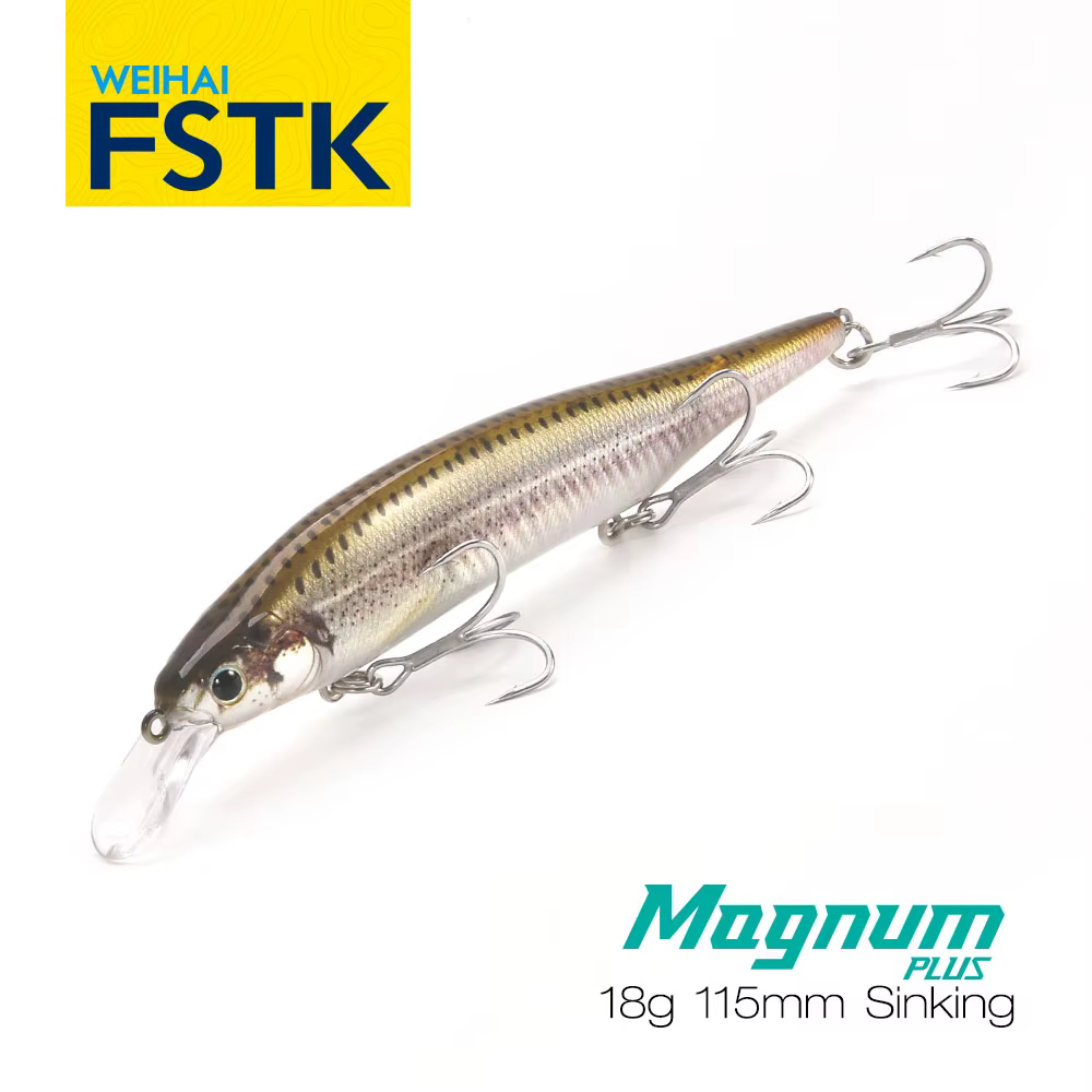 FSTK Minnow Kanata 115mm 18g - Crank X80 tungsteno, agua salada - imagen 4