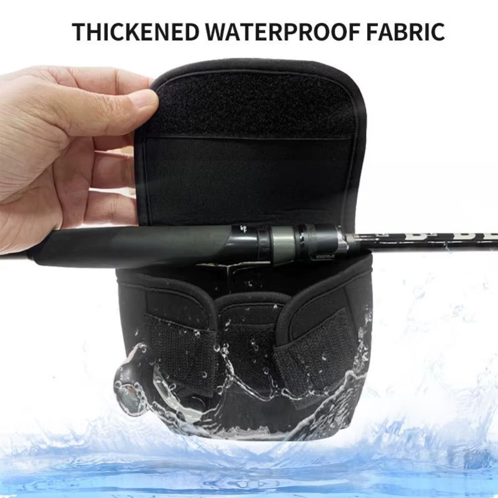 Funda Neopreno Impermeable para Carrete de Pesca Giratoria - imagen 2