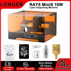 Grabador láser Longer Ray5 miniS para madera, cuero y plástico