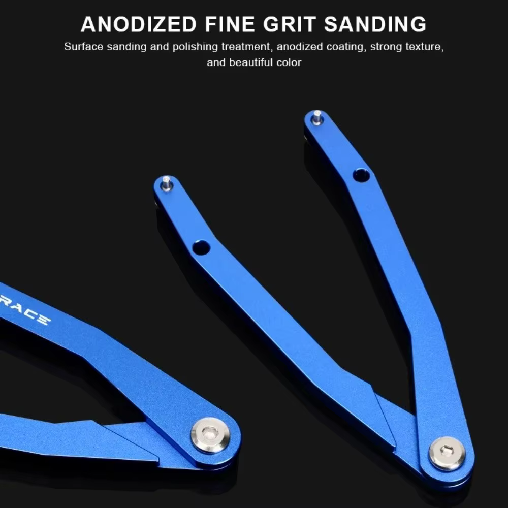 Llave de bicicleta ajustable de aluminio – Doble cabezal para pasador de rueda libre - imagen 2