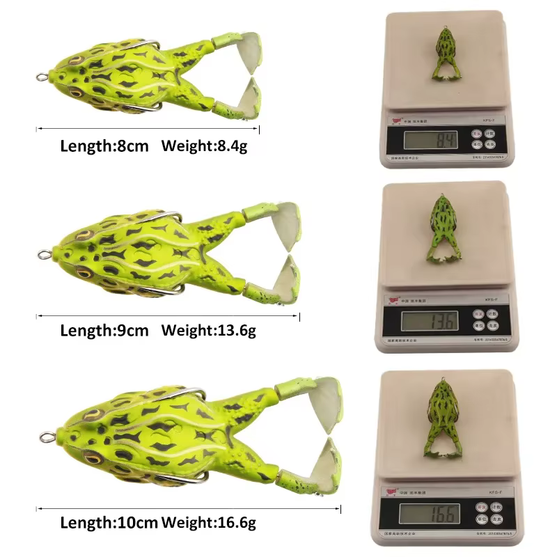 Spinnerbait con doble anzuelo – Señuelo blando para agua salada - imagen 2