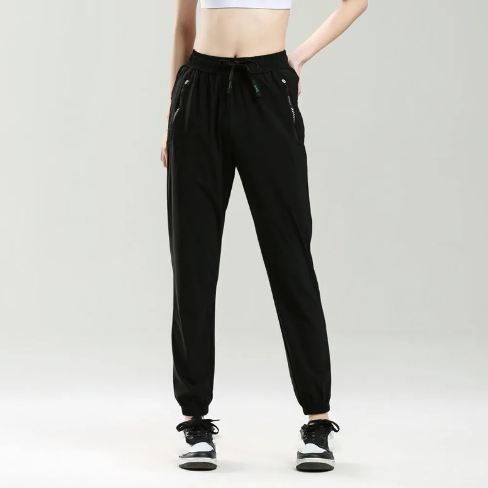 Pantalones de pesca deportiva secado rápido con bolsillo cremallera