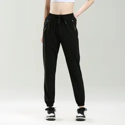 Pantalones de pesca deportiva secado rápido con bolsillo cremallera