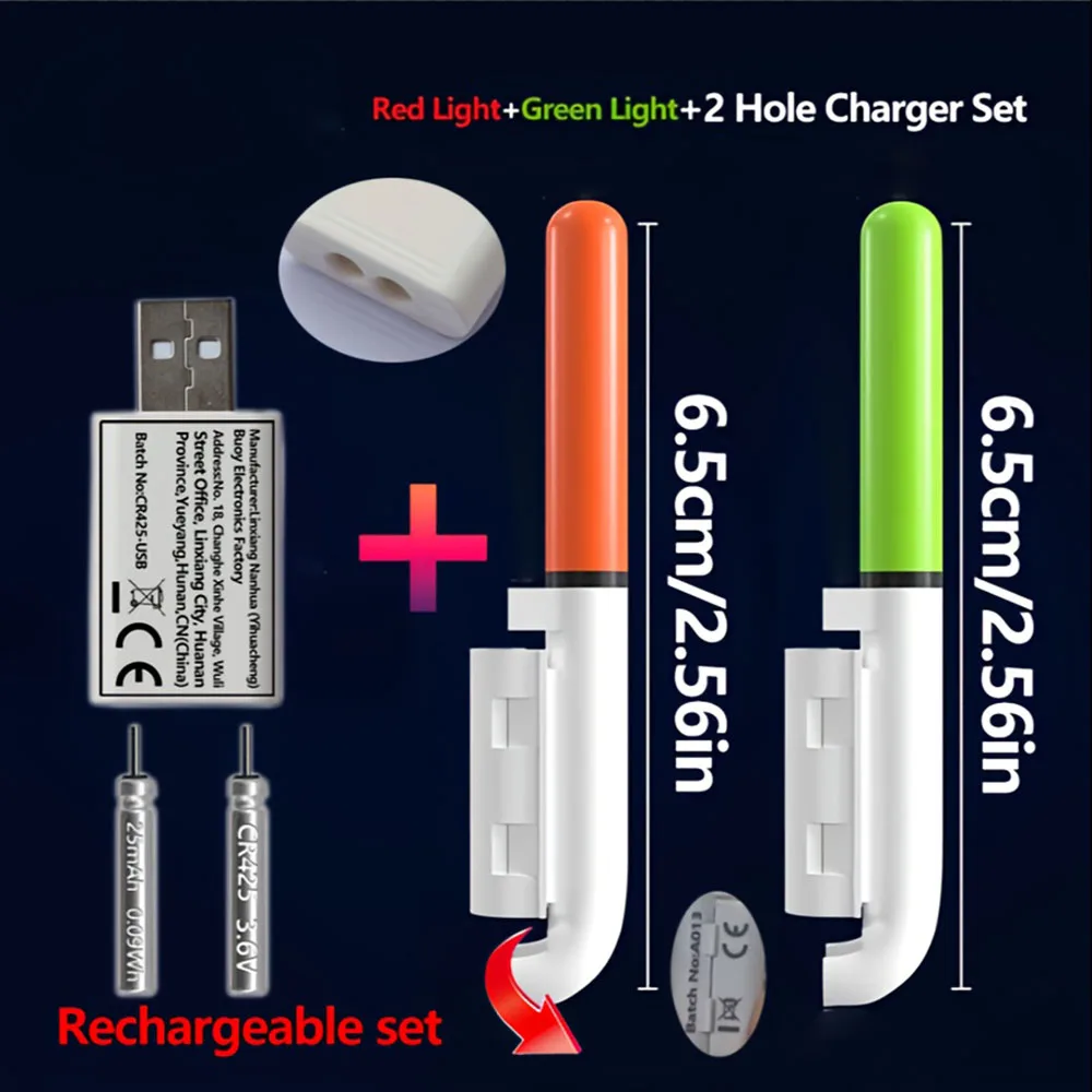 Cargador USB de doble puerto para baterías CR425