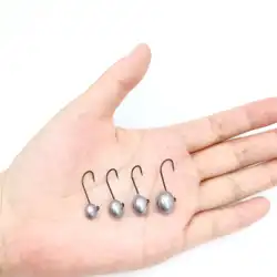DUODUOYU Mini Jig Head con púas para trucha - vinilo
