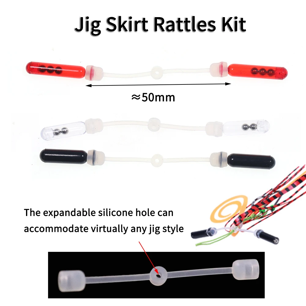 Kit Sonajero Falda Plantilla Ellllv para Spinnerbait y Buzzbait - imagen 2