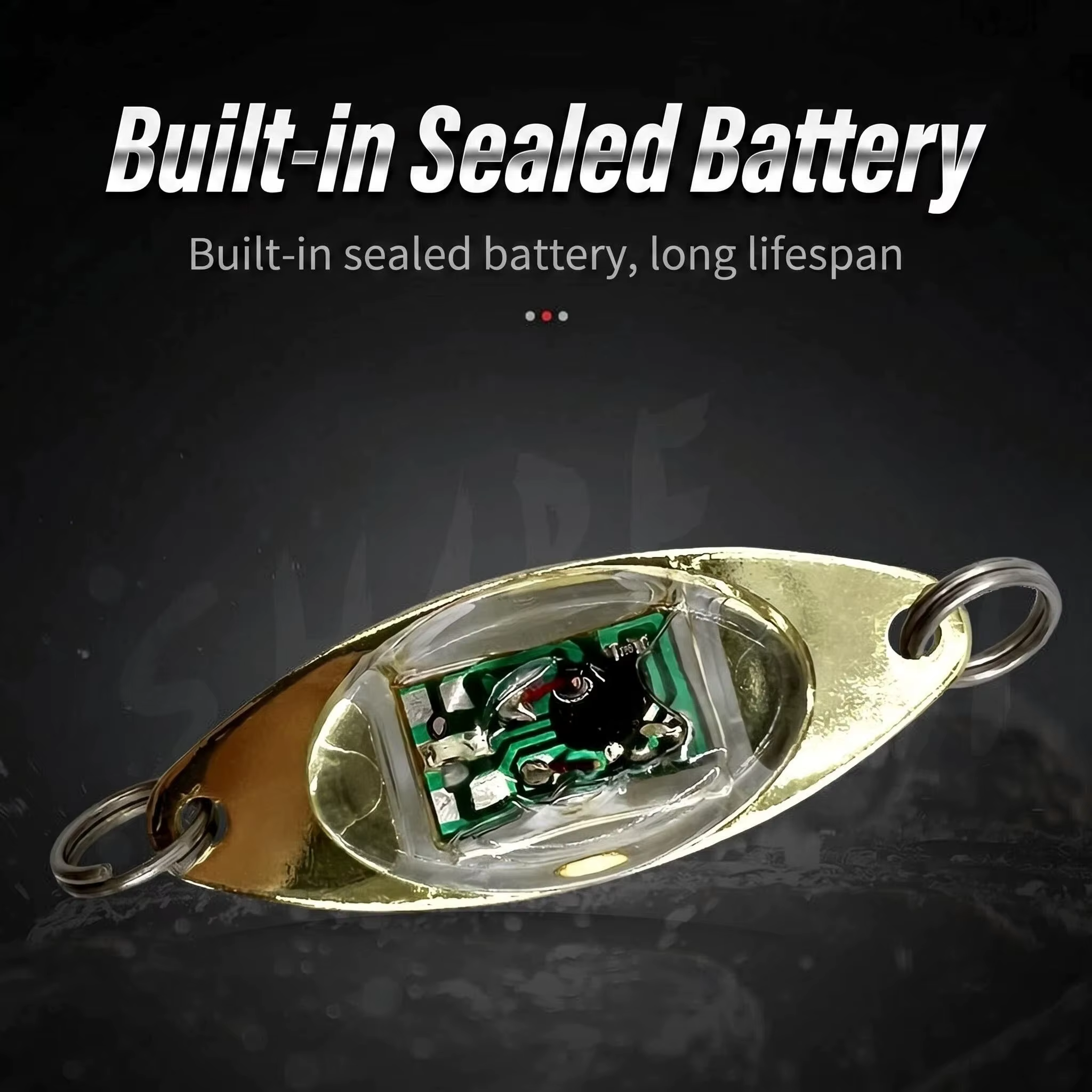 Ojo LED para señuelos de pesca nocturna - imagen 2