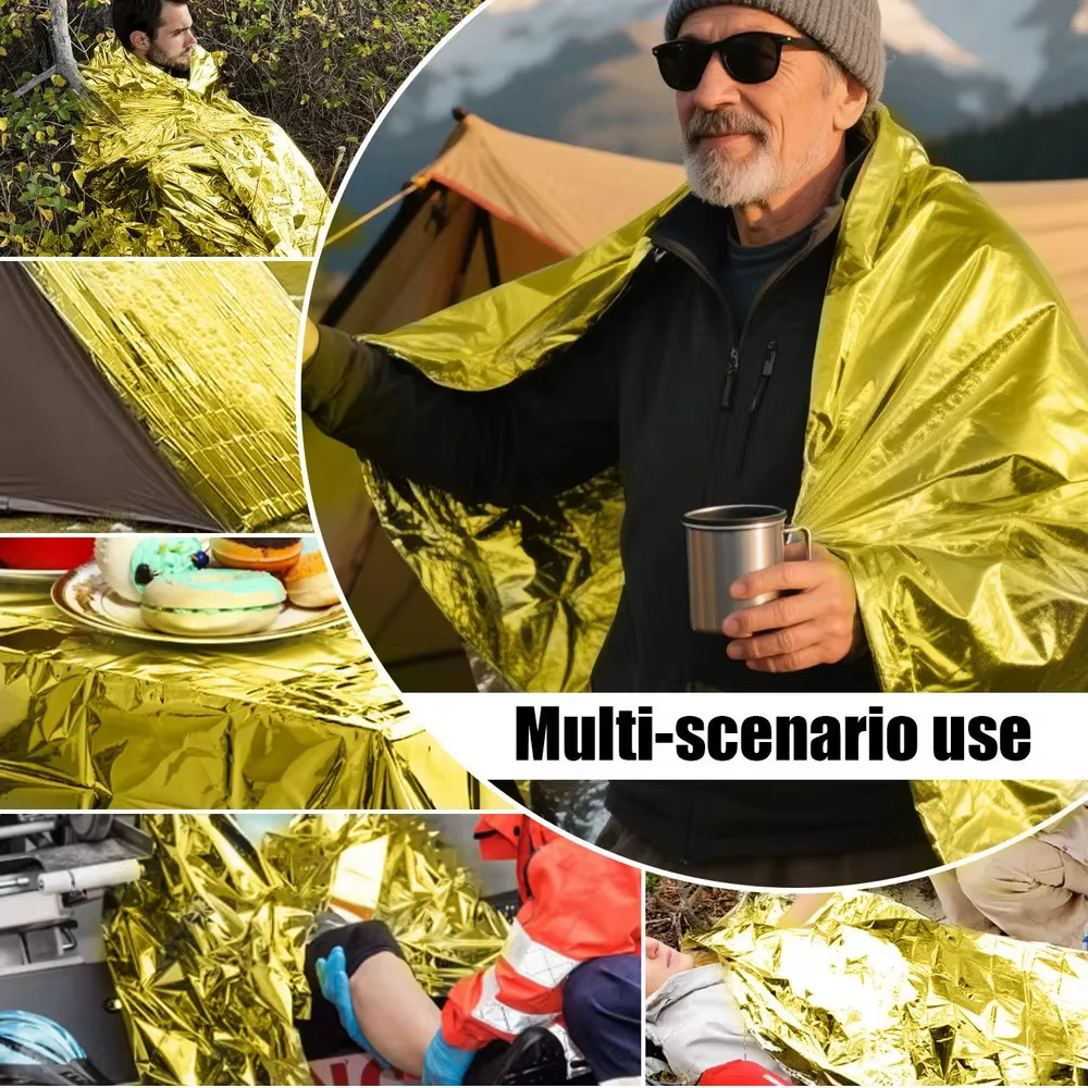 Pack de mantas térmicas para llevar como repuesto