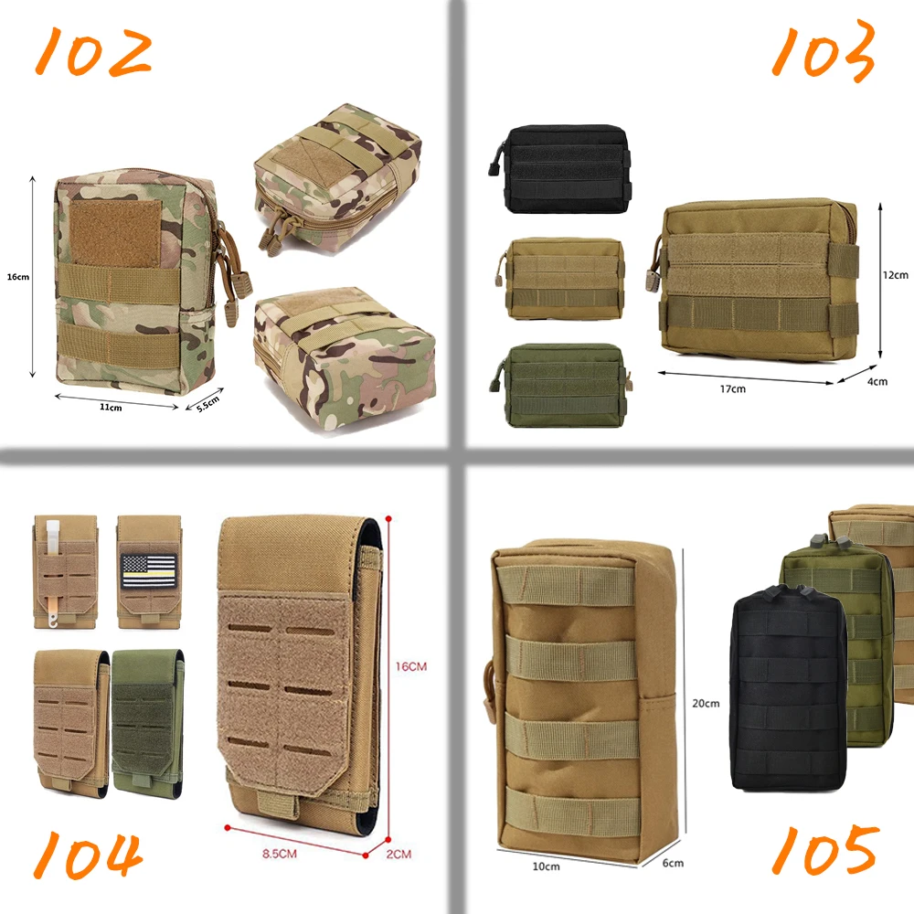 Riñonera de pesca Molle con cinturón – Bolsa para telefono