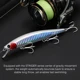 TSURINOYA Señuelo Minnow hundible largo alcance agua salada y dulce - imagen 3