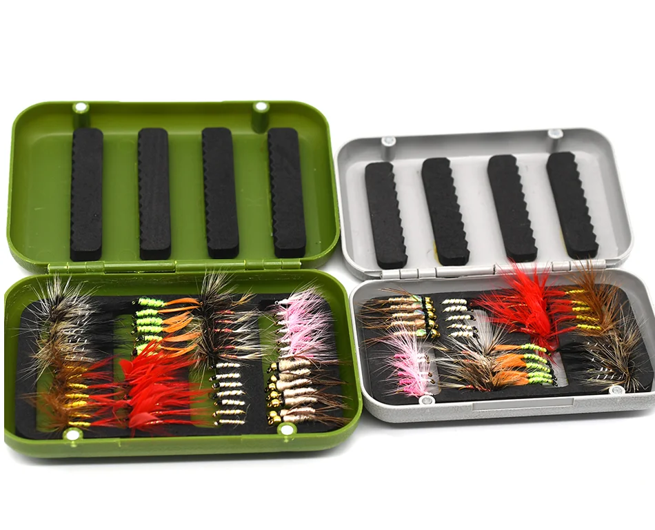 Kit completo de moscas de pesca