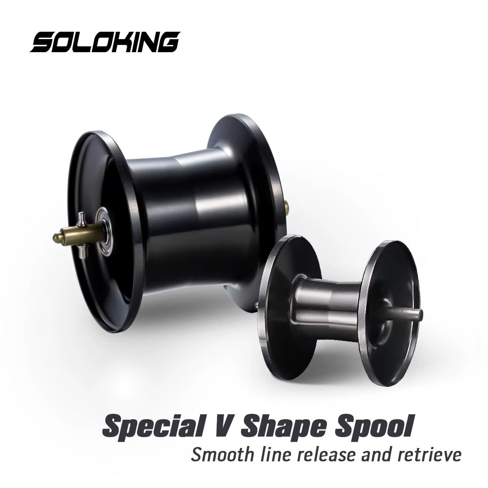 SOLOKING ASHMOON Deep Spool – Carrete ligero para pesca en agua salada - imagen 4