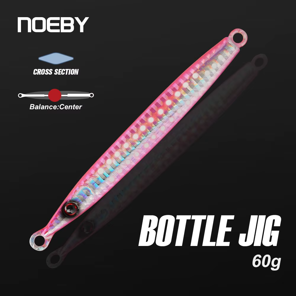 NOEBY Wobbler Hundido Metal – Jerking Lento y Rápido - imagen 5