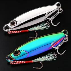 Jig Metal Plateado para Macarela y Lubina – 7g a 40g