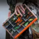 Organizador impermeable de señuelos con compartimentos ajustables - imagen 3