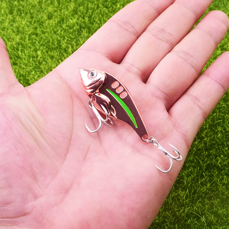 Señuelo VIB Metal para Lubina – Acabado Brillo Natural - imagen 5