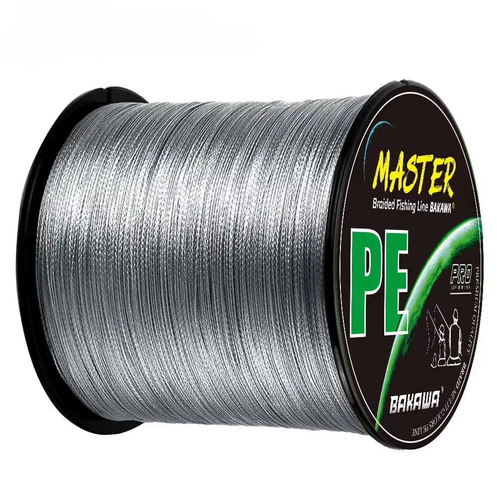 BAKAWA Sedal Trenzado Multifilamento Suave para Pesca con Señuelo