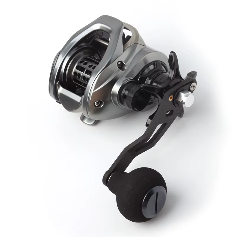 Mango carrete Kawa carbono con pomo EVA – Abu, Daiwa, Shimano - imagen 4