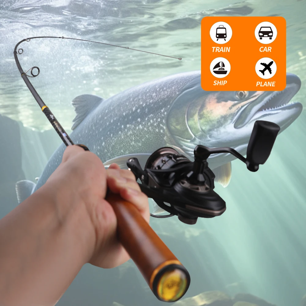 ROLLFISH Caña giratoria ultraligera para trucha con guías Fuji - imagen 3