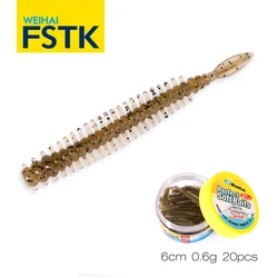 FSTK Swimbait Blindex – Señuelo de vinilo para lucio