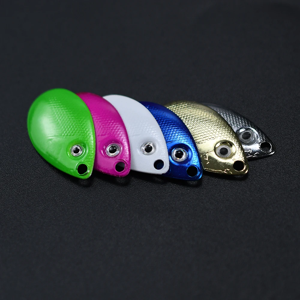 Micro spinner de metal con lentejuelas, ojos 3D y hoja giratoria - imagen 5