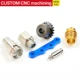 Piezas mecanizadas CNC de acero inoxidable multieje