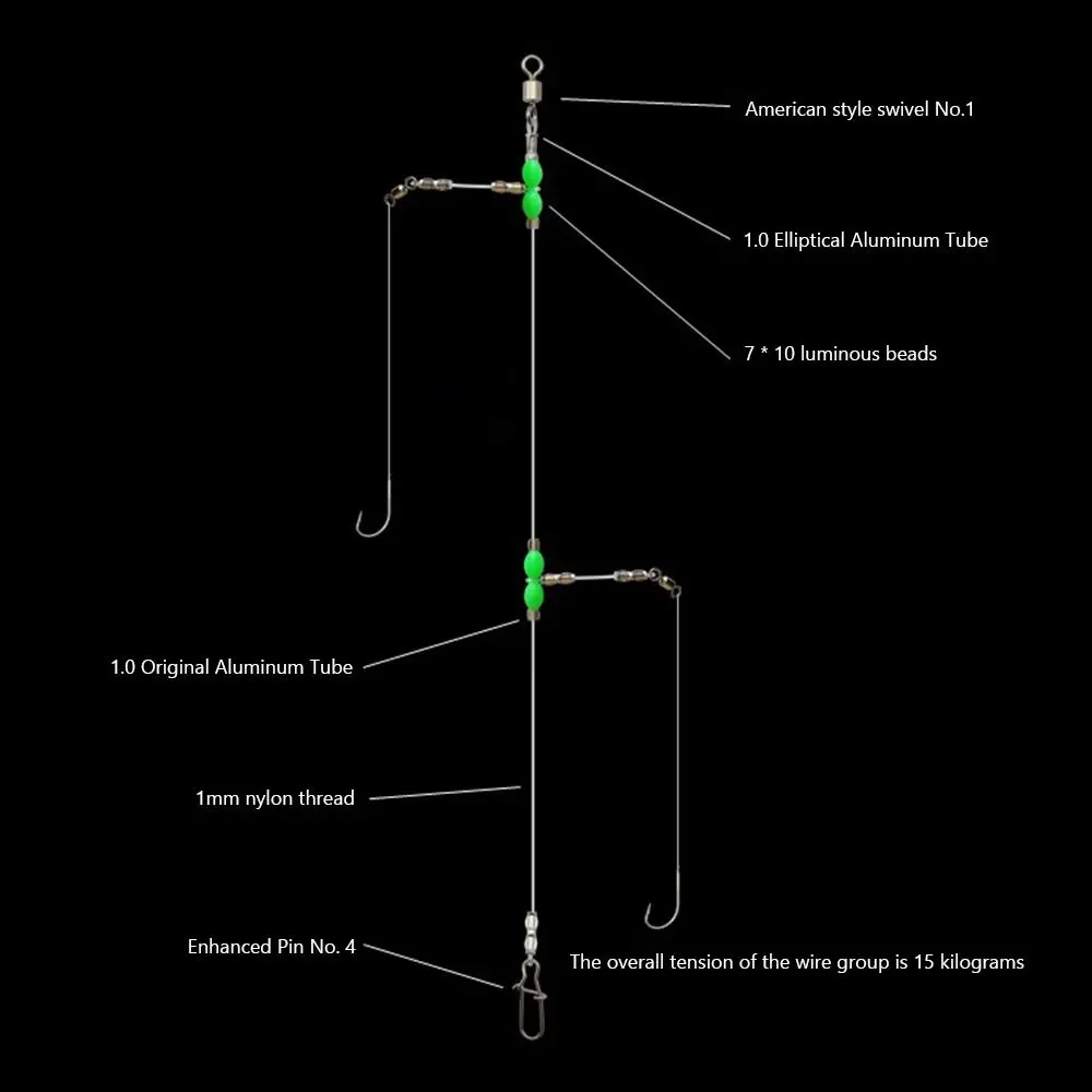 Varias longitudes del set para distintos montajes