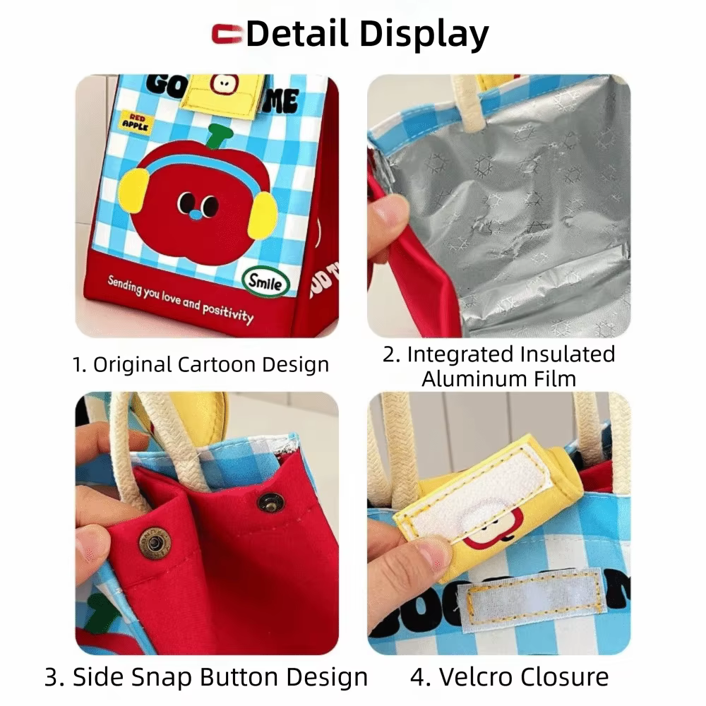 Bolsa Térmica Creativa para Lonchera Portátil - imagen 4