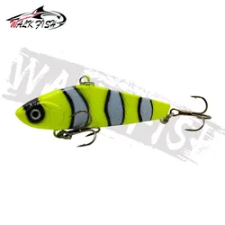 Walk Fish Crankbait hundimiento para lucio con acción vibrante