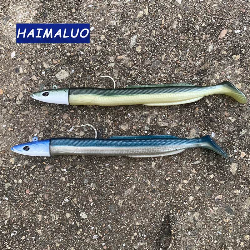 Señuelo Swimbait HAIMALUO lubina agua salada - imagen 3