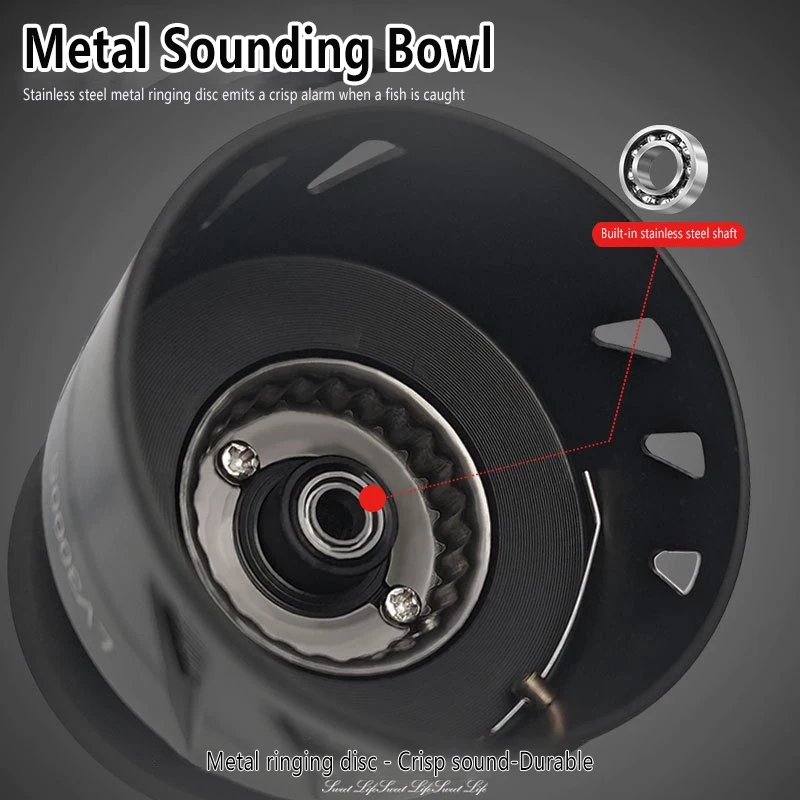 Carrete spinning Mavllos LV agua salada para carpa - imagen 4