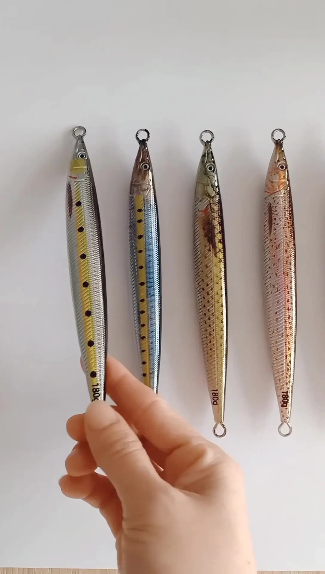 Plantilla señuelo jigging Japón 3D para lubina y caballa - imagen 3