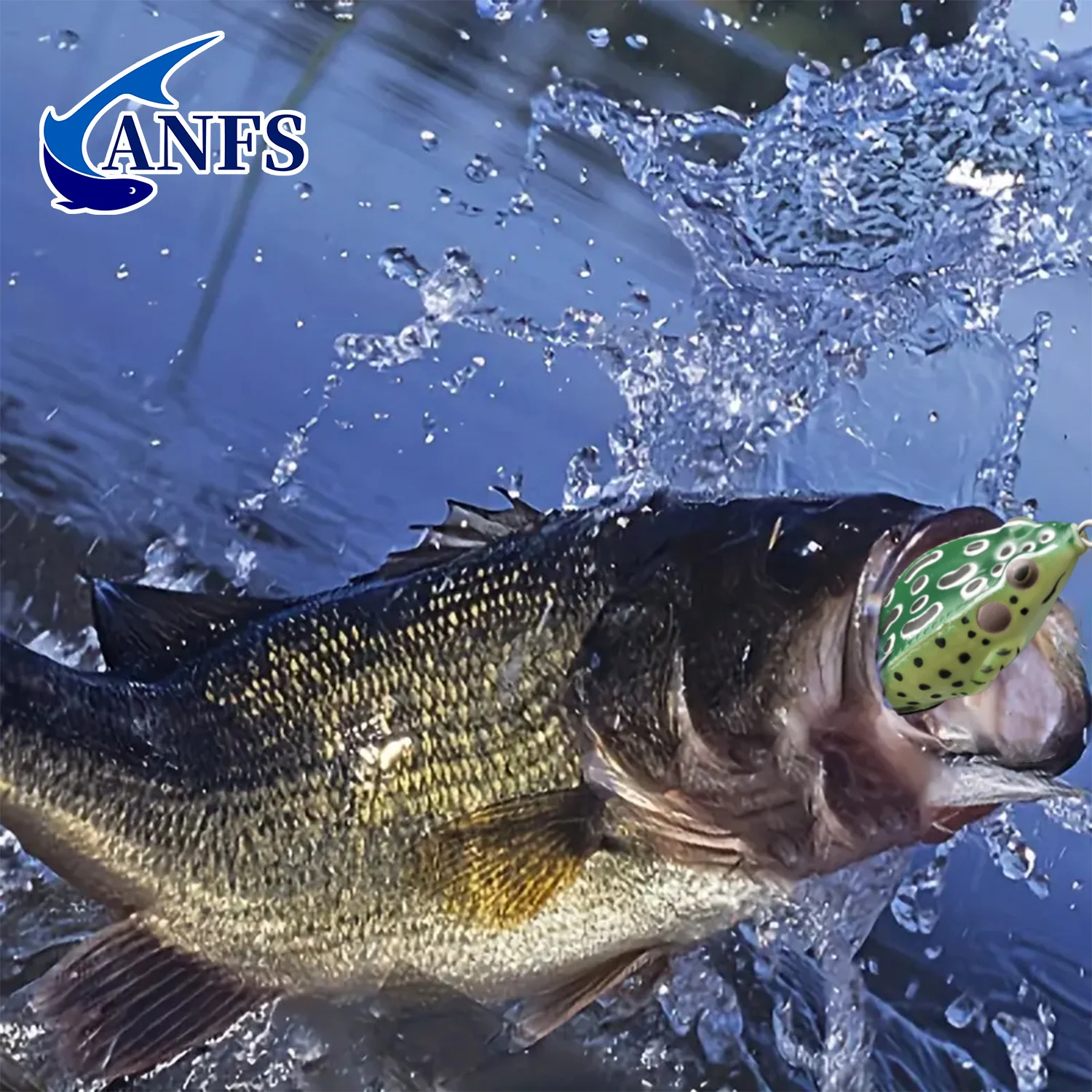 ANFS Rana Pato – Señuelo topwater vinilo agua dulce - imagen 4