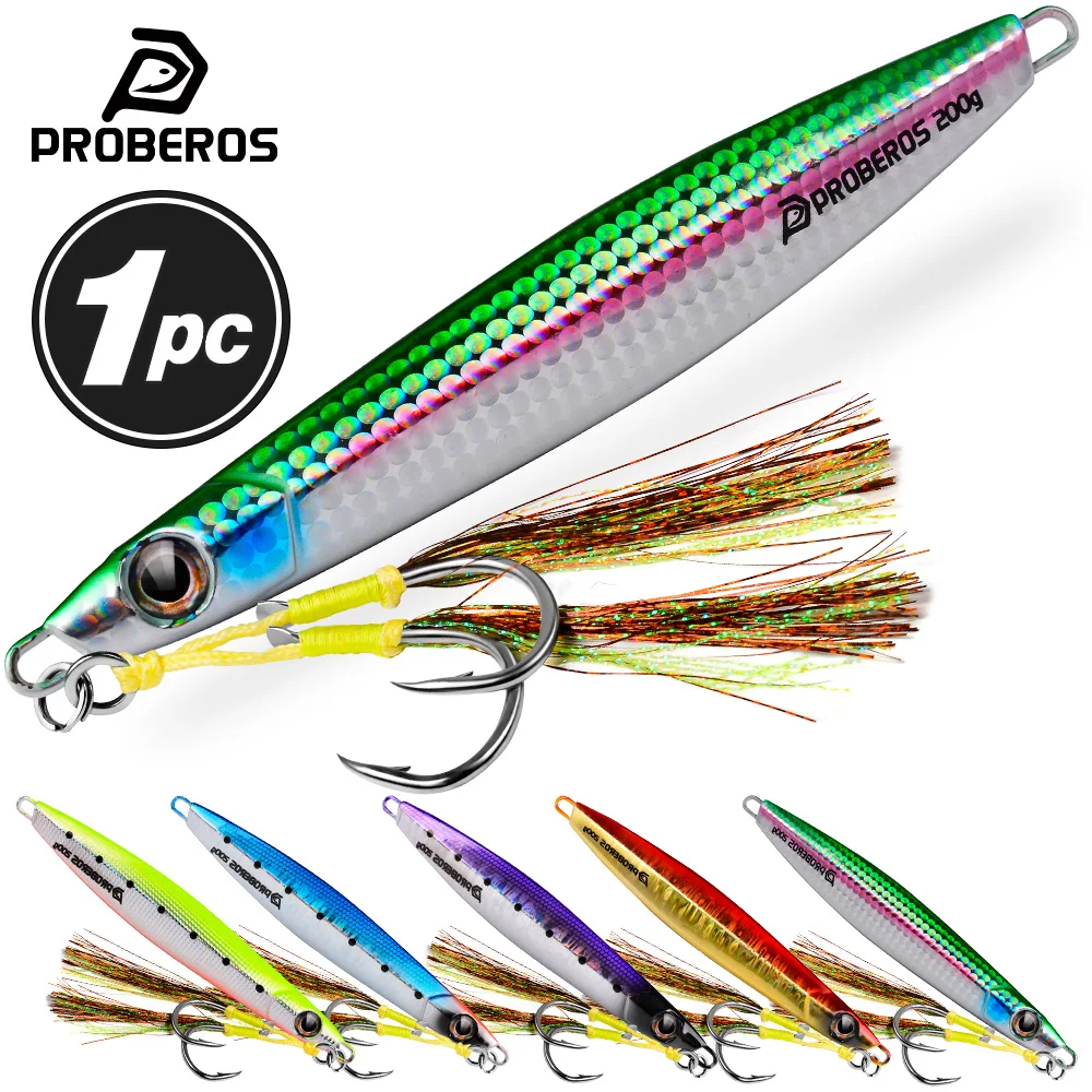 Proberos Jig de caída lenta con impresión 3D UV para pesca - imagen 3