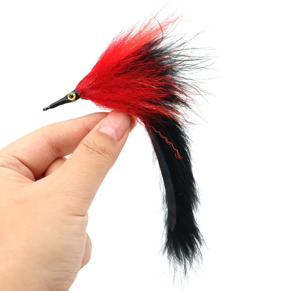Zonker streamer Vtwins Tarpon Bunny para pike y lubina - imagen 4