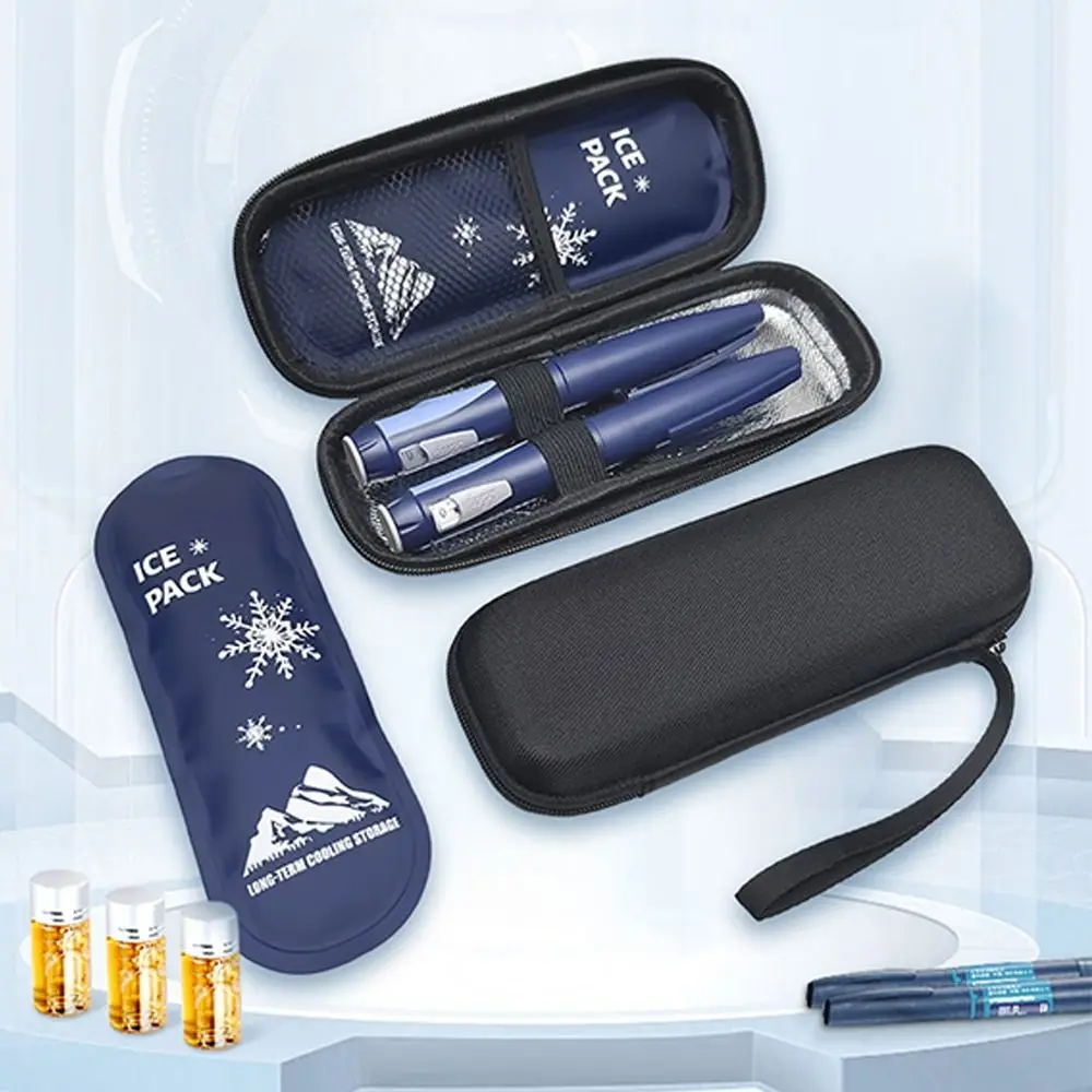 Neceser térmico para insulina resistente al agua con bolsillo gel - imagen 3