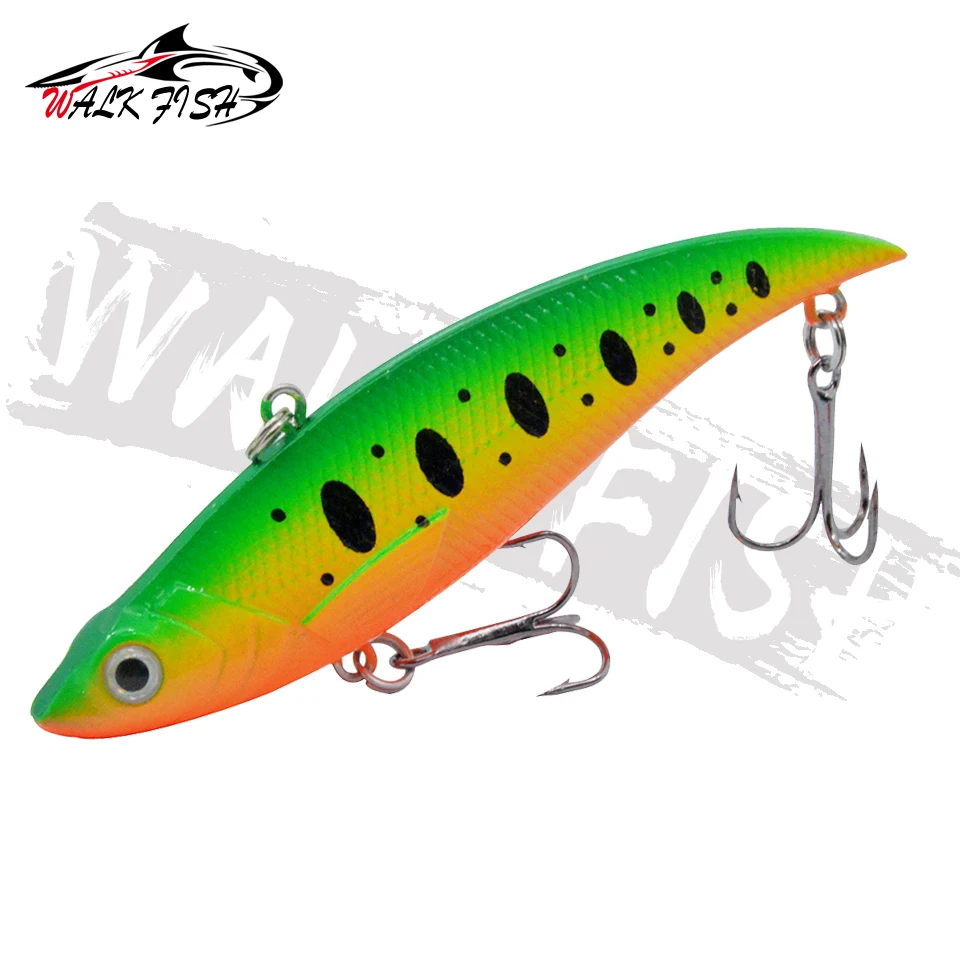 WALK FISH VIB 89mm 18g señuelo vibratorio hundidor lubina lucio - imagen 5
