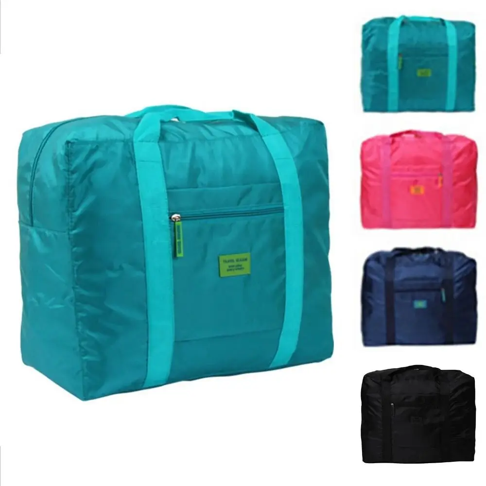 Bolsa de pesca plegable nailon resistente con asa para guardar - imagen 5
